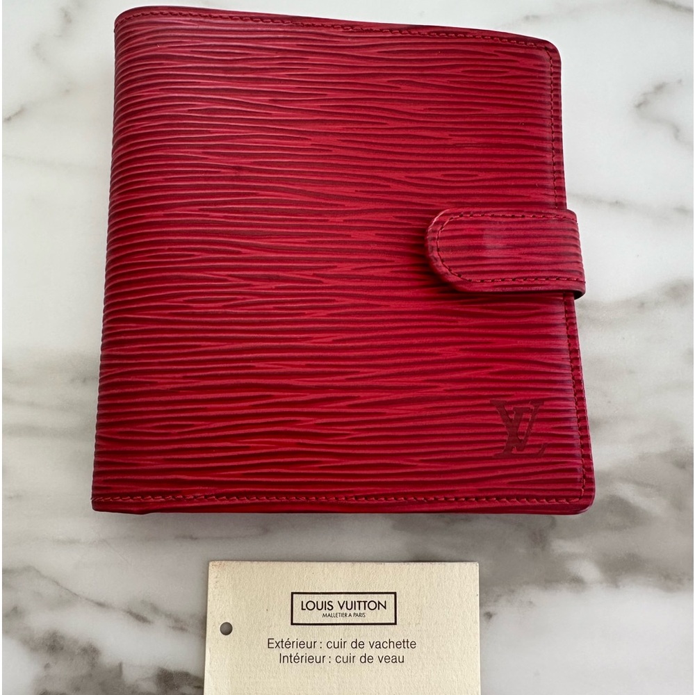 Louis Vuitton Epi Red Wallet
